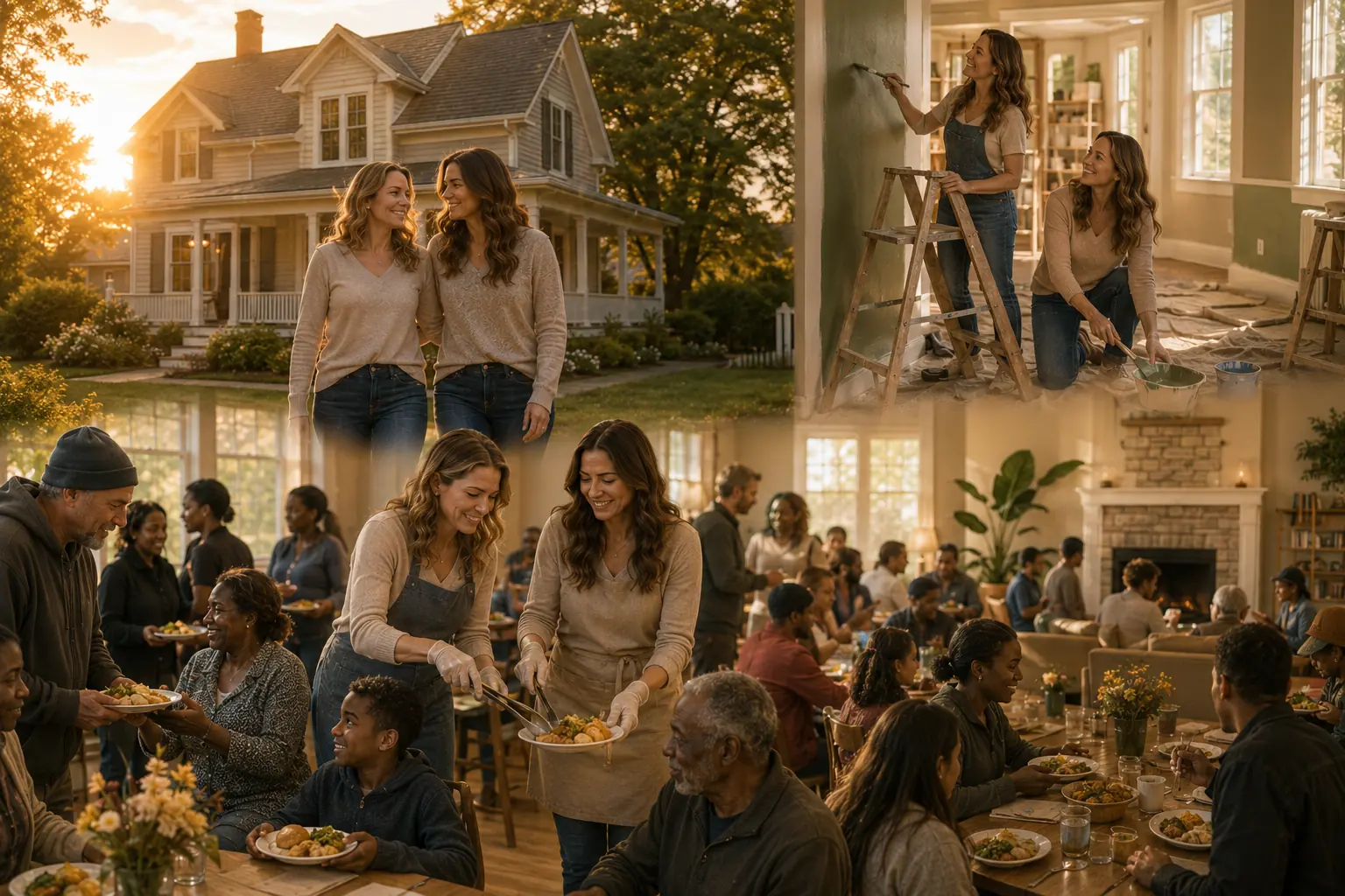THE TWO SISTERS FOUGHT OVER THEIR MOTHER'S HOUSE… UNTIL THE YOUNGER SISTER FOUND WHAT WAS HIDDEN UNDER THE FLOOR