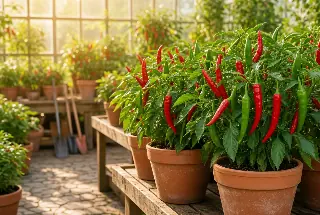 How to grow chili peppers in containers for abundant harvests