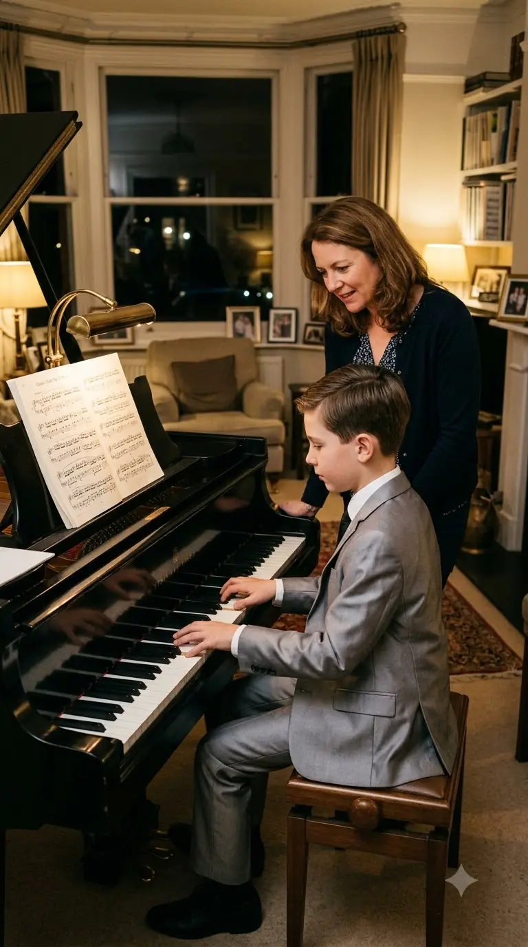 The 11-Year-Old Boy Who Chose the Piano