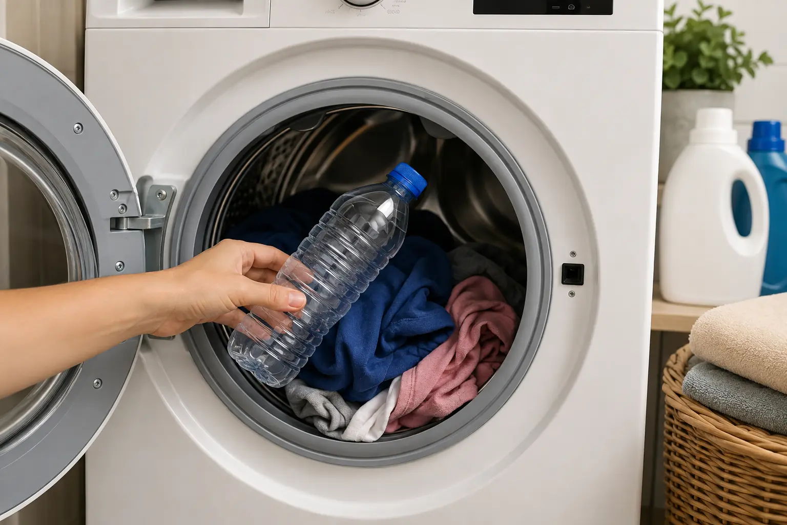 Putting an Empty Plastic Bottle in the Washing Machine? The Surprisingly Clever Laundry Trick Everyone Is Talking About