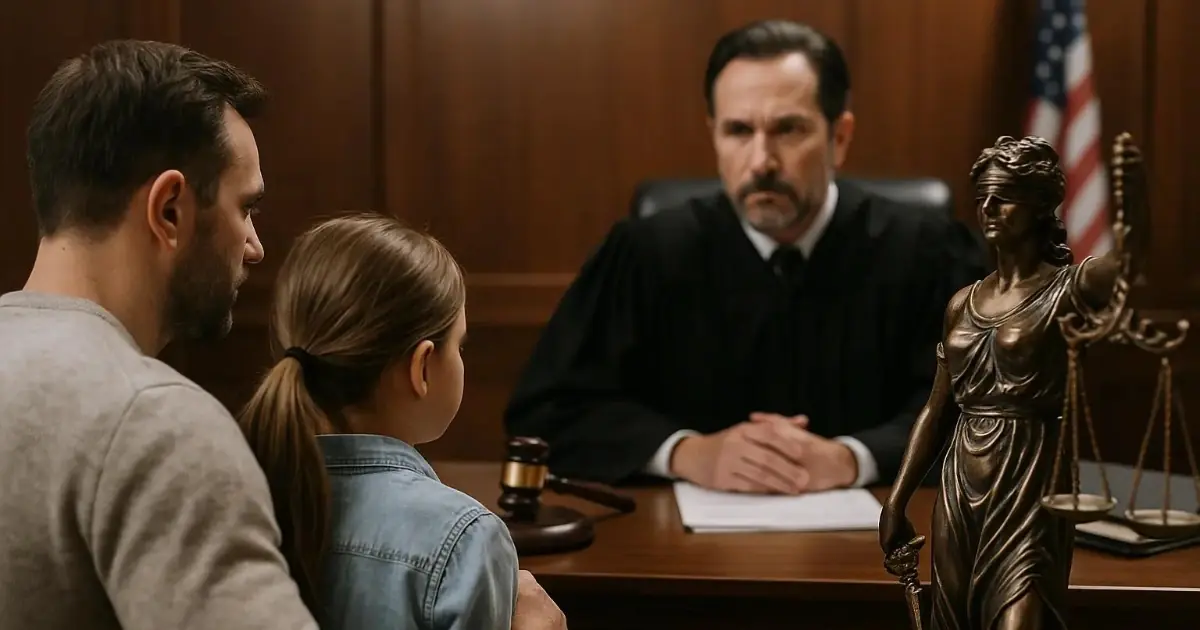 The Court Ruled the Child Would Stay With the Mother — The Father Heard the Words That Broke Him