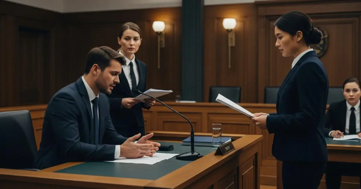 The Witness Turned to the Lawyer — And Corrected Him in Front of the Entire Court