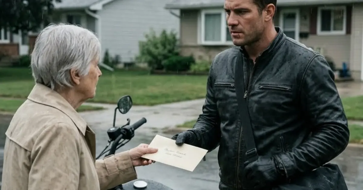 THE BIKER AND THE LAST LETTER