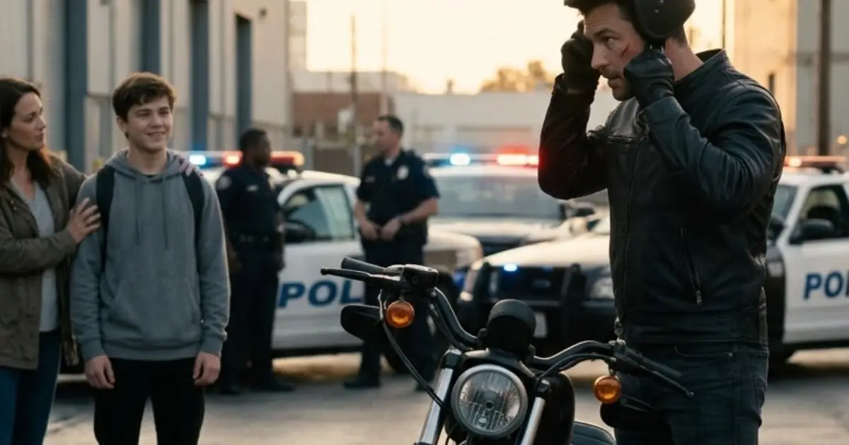 THE BIKER WHO NEVER LEFT