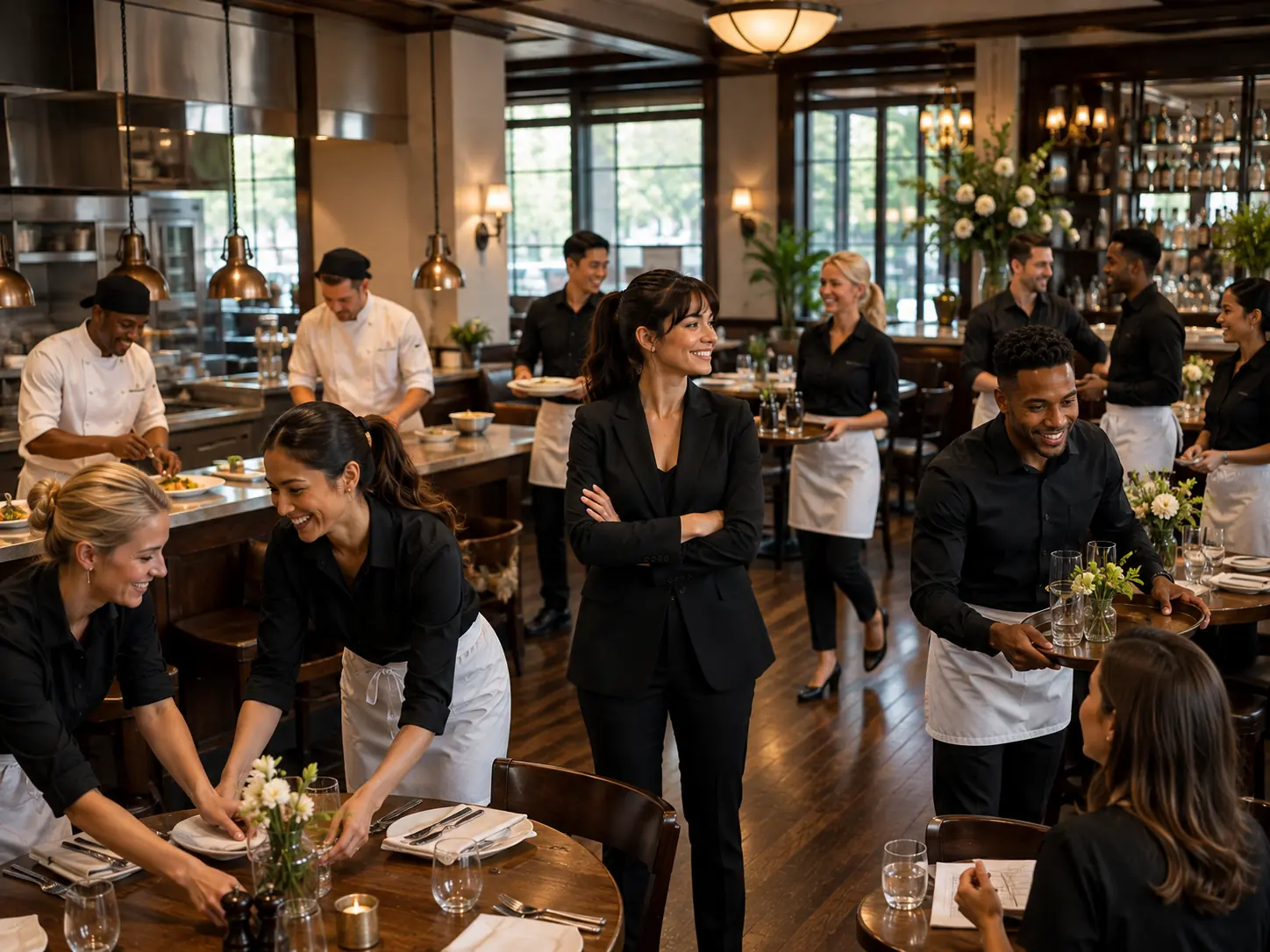 THE WAITRESS WAS HUMILIATED BY A WEALTHY CUSTOMER FOR “NOT BEING GOOD ENOUGH”… BUT BY THE END OF THE NIGHT, THE ENTIRE RESTAURANT FROZE