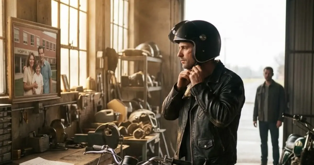 THE BIKER AND THE FORGOTTEN PHOTOGRAPH