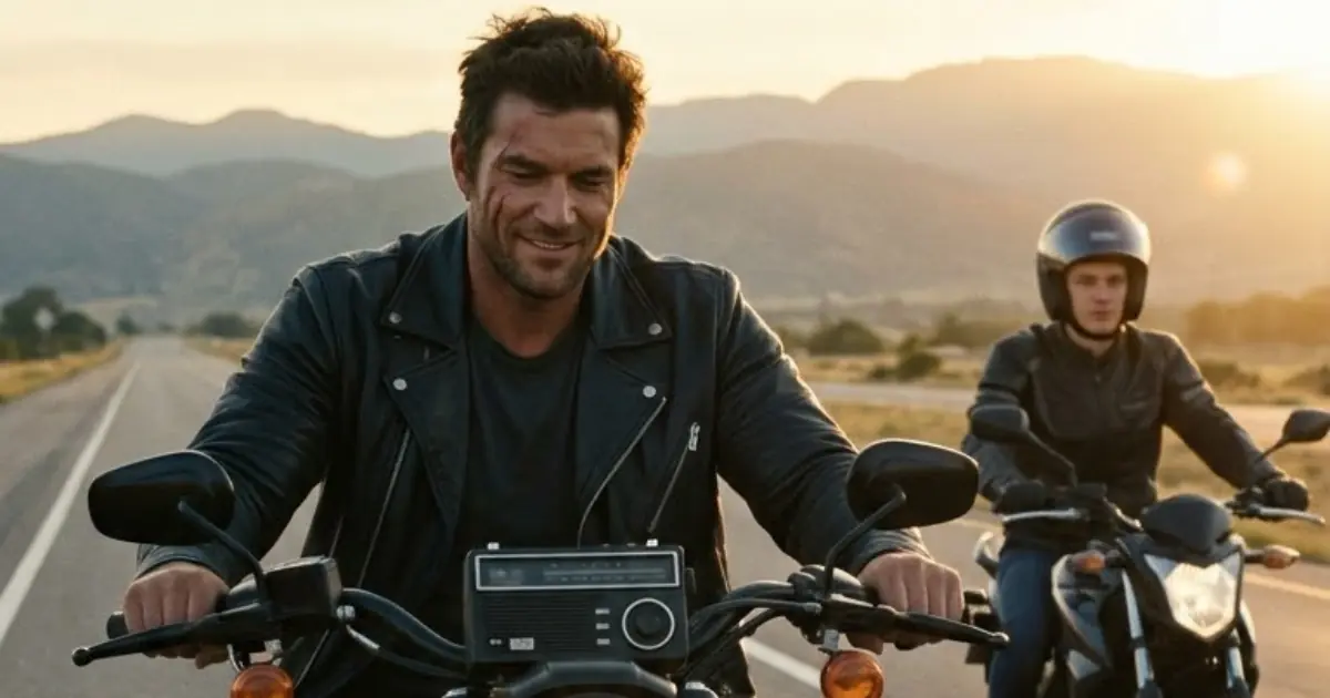 THE BIKER WHO HEARD THE RADIO