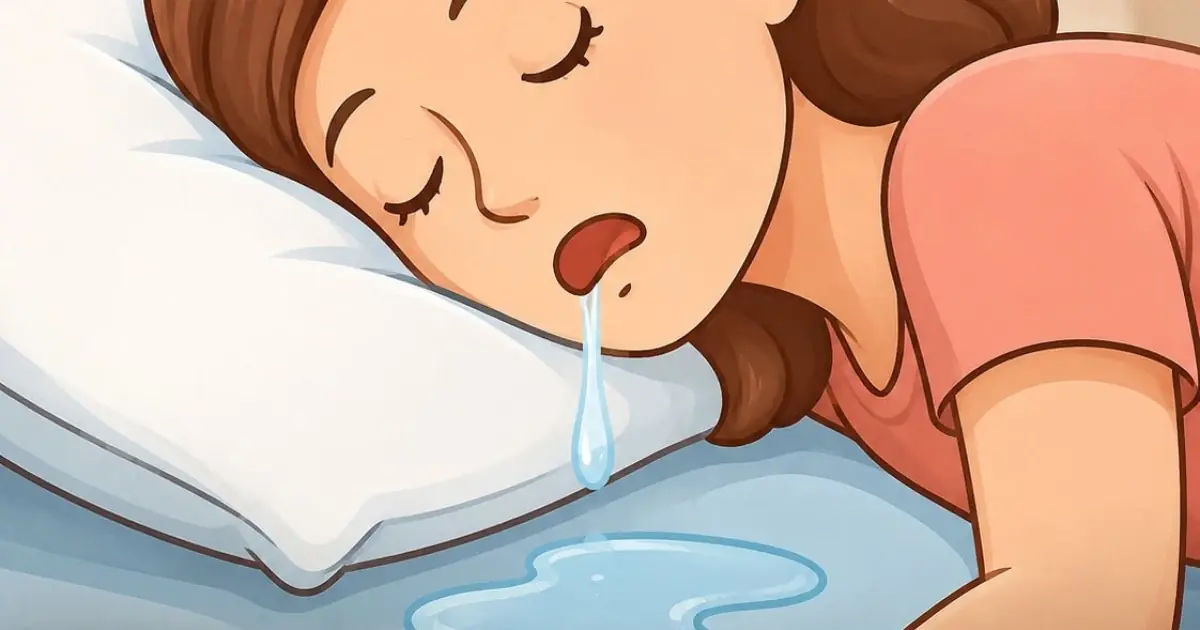 If you drool in the sleep, this is what happen... See more
