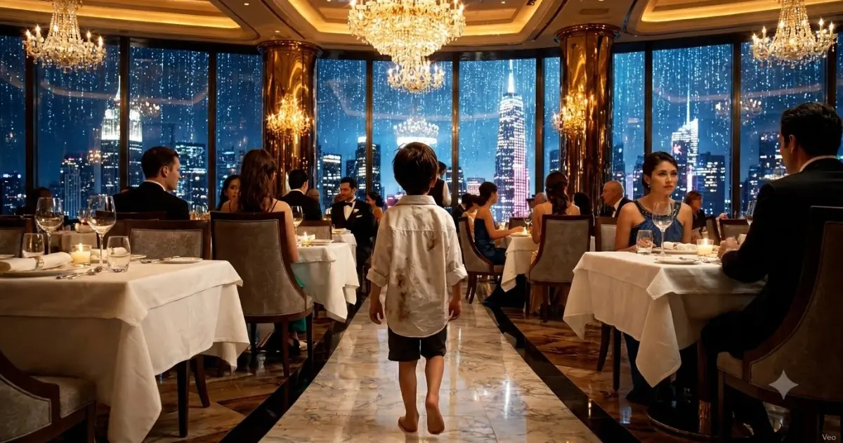 The Little Boy in the Grand Ballroom