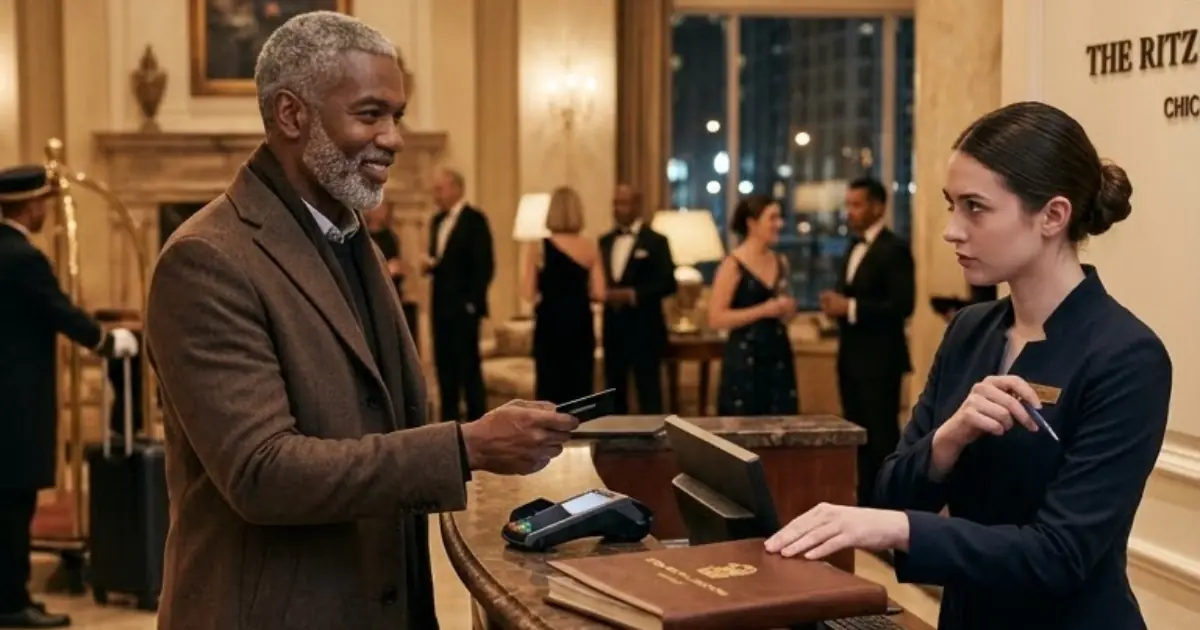 THE HOTEL LOBBY