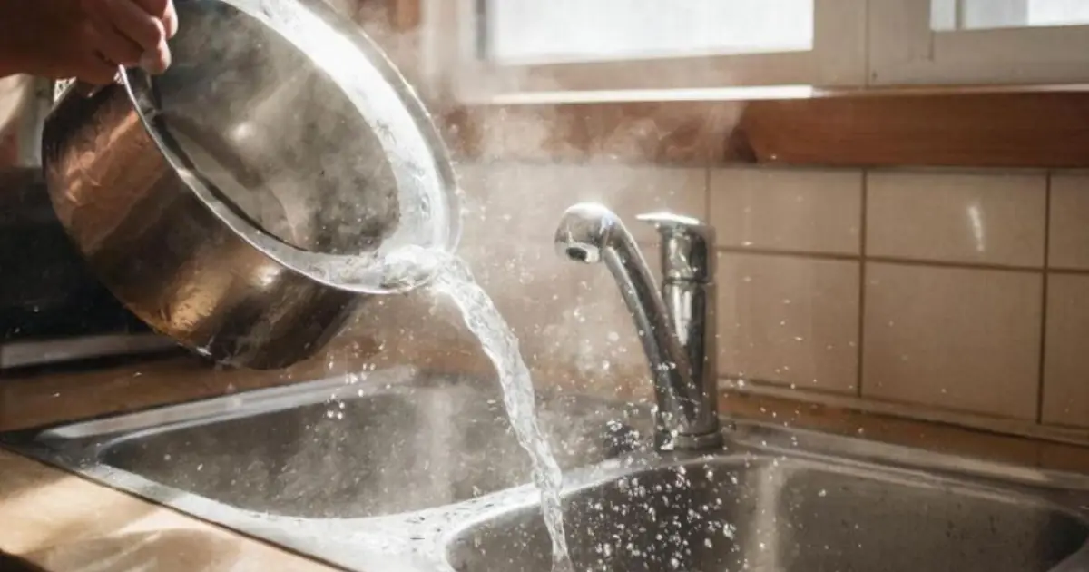 Pouring Hot Water Into the Sink: A Common Habit That Could Cause Two Major Problems