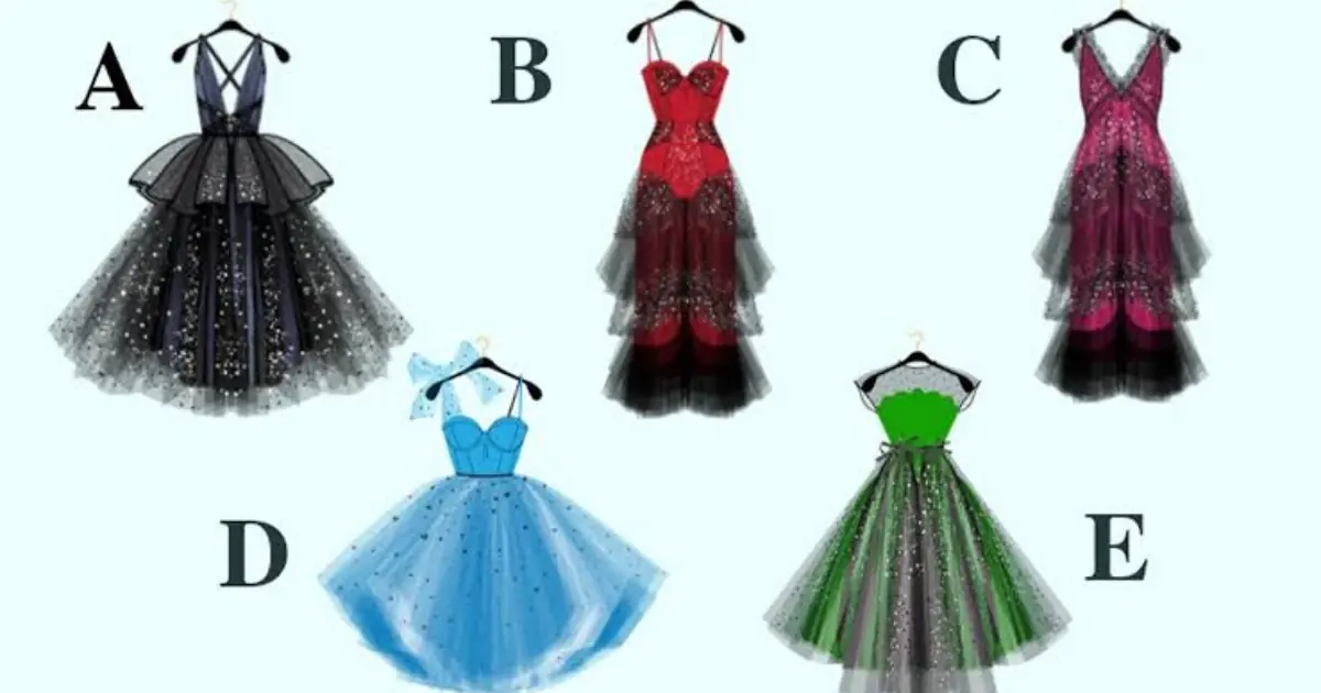 Which Dress Catches Your Eye First? It May Reveal Your Hidden Personality Traits