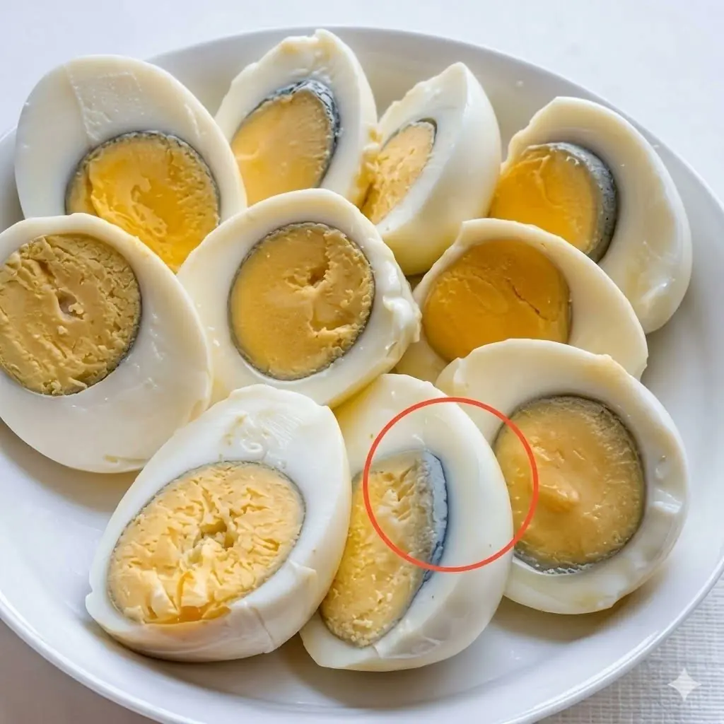 What Does the Green Ring Around a Hard-Boiled Egg Yolk Really Mean?