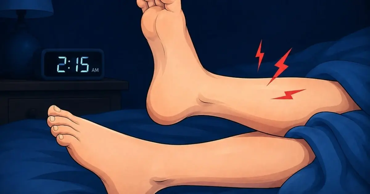 Your nighttime leg cramps could be trying to tell you something important.