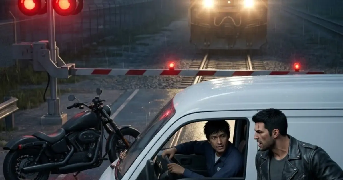 THE MAN WHO STOPPED THE TRAIN