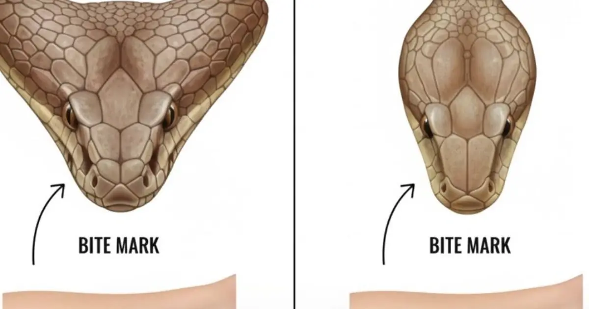 Snake bi.te - don't panic, do the following