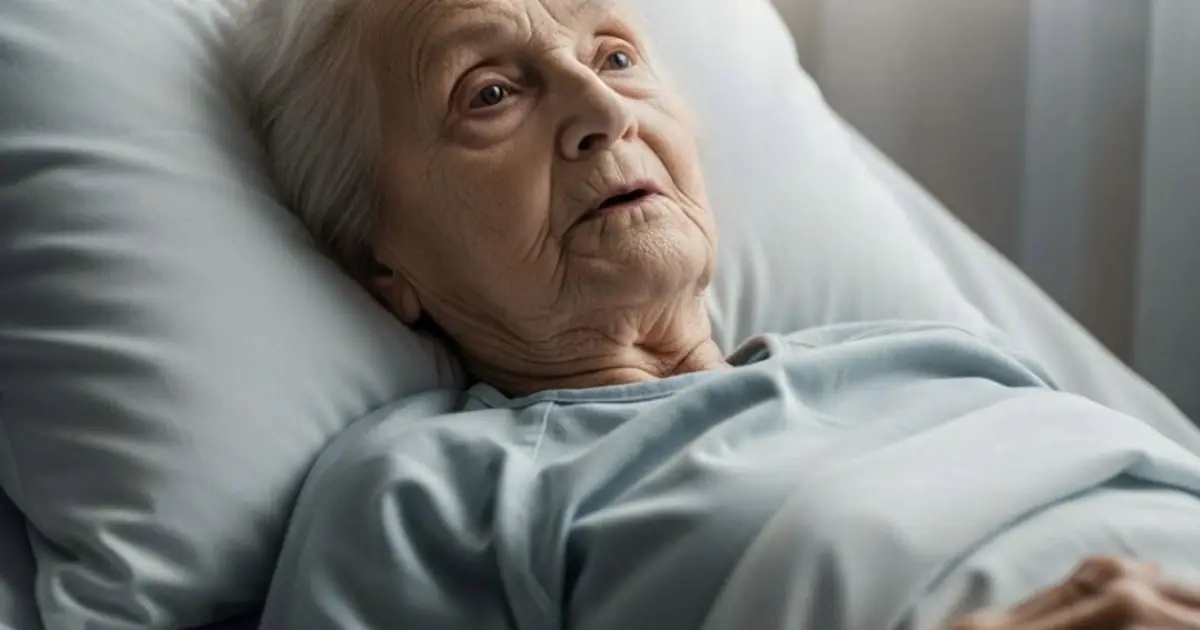 A son took his mother to a nursing home, where he visited her from time to time. One day he was called because his mother was not feeling well