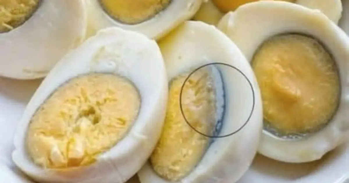 If your eggs have a green ring around the yolk, it means that... See more