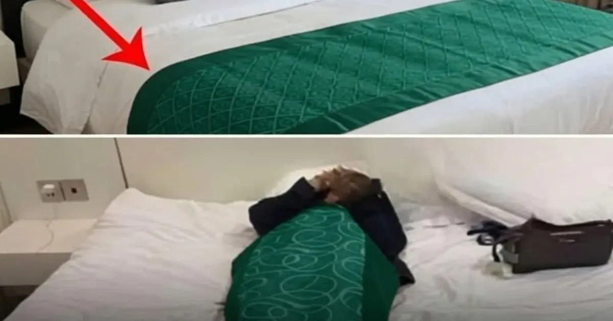 Most people think it's just decoration... but that strip of fabric at the end