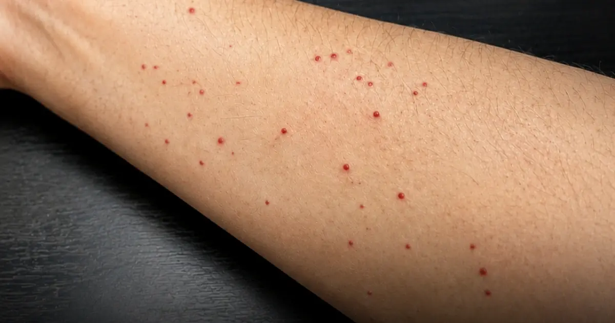 If you spot these red dots on your skin, you had better know what they mean 😮👇