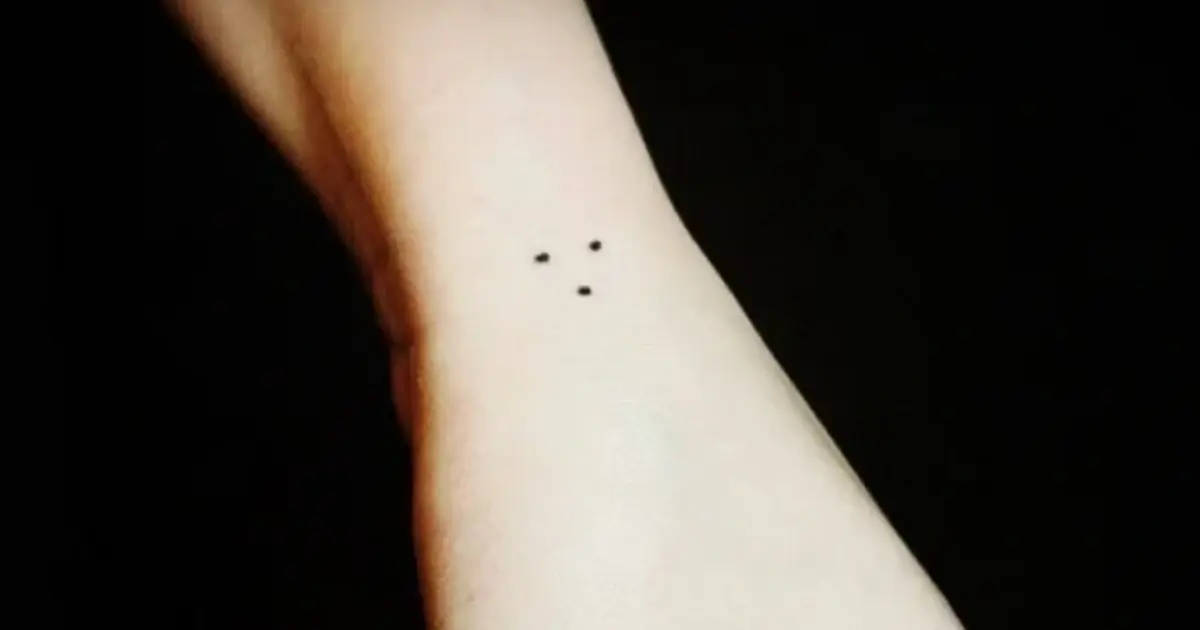 See Someone With a Three-Point Tattoo? Here’s What It Could Mean