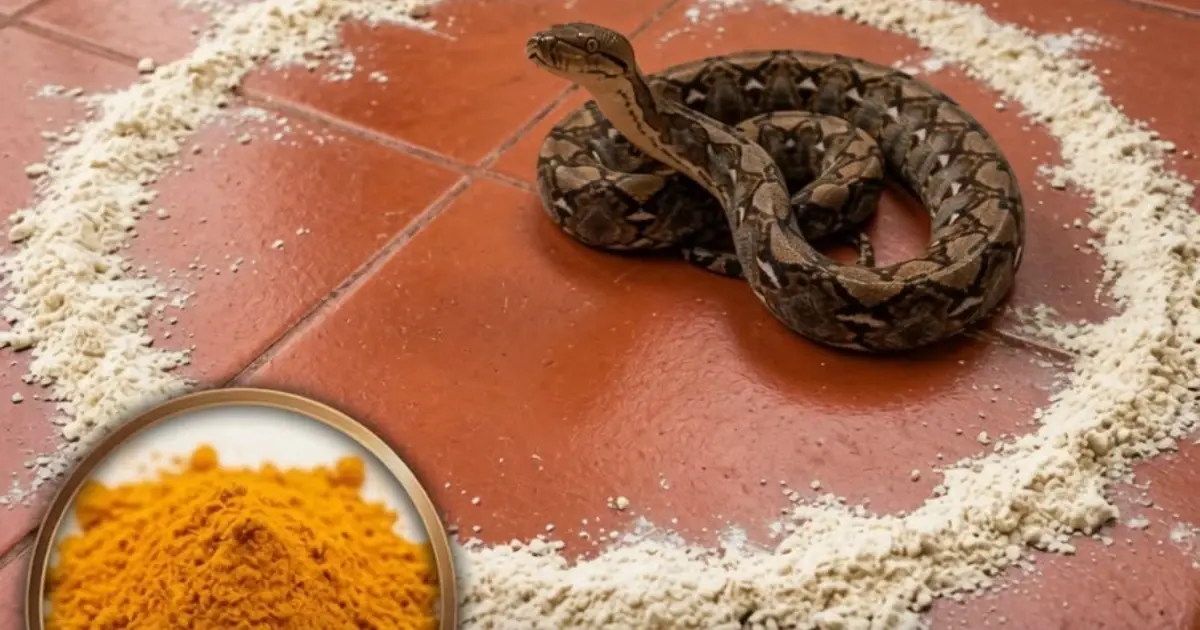 These common substances may help keep snakes away if they enter your house