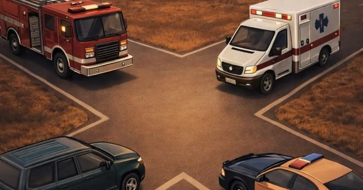 Who Should Go First? The Viral Traffic Puzzle Sparking Debate Online