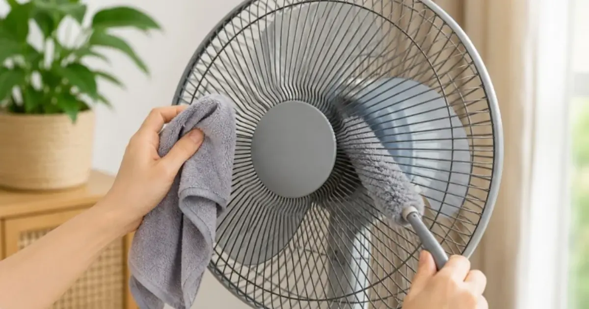 How to Remove Dust From Your Fan Without Disassembling It