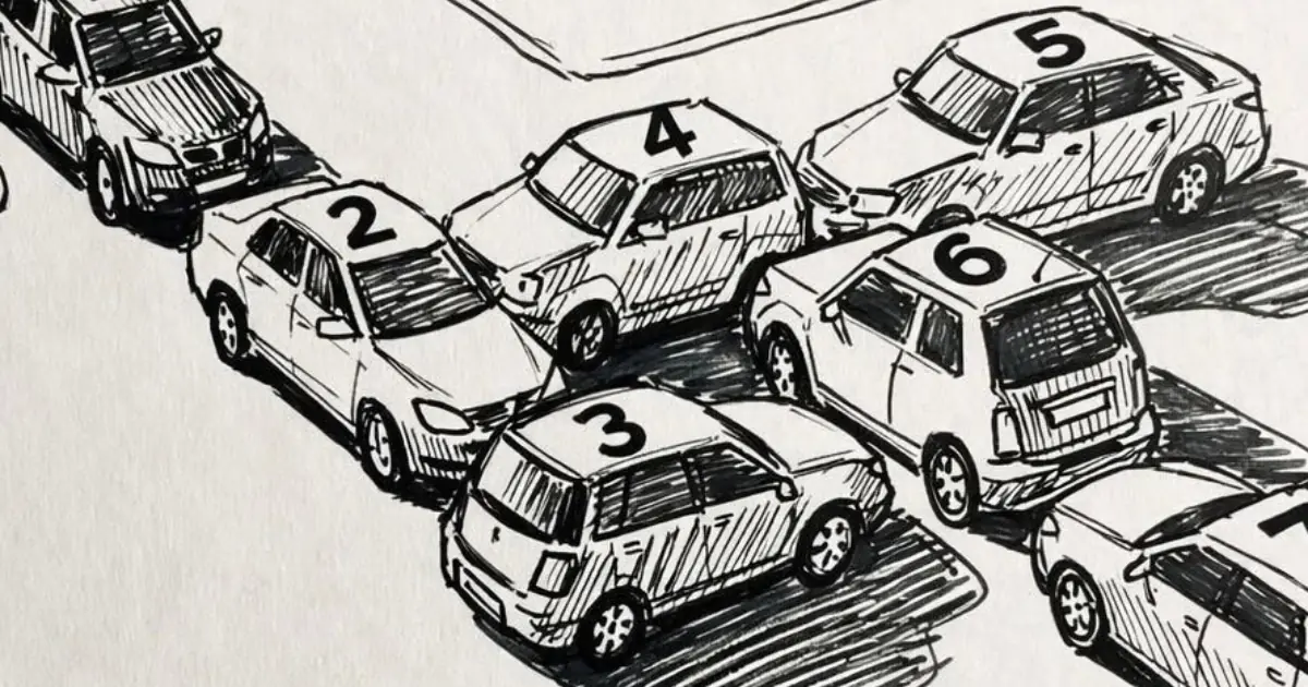 Traffic Puzzle: Which Car Should Reverse to End the Gridlock?