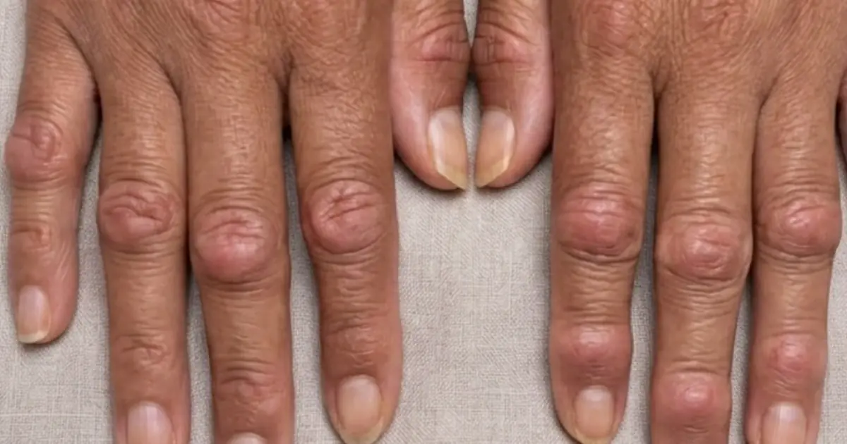 Those Hard Knots Near Your Fingernails May Not Be “Just Aging”…