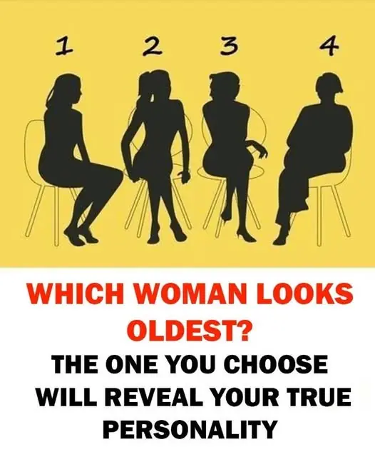 Which Woman Looks Oldest …This Personality Test Claims to Reveal Your True Character