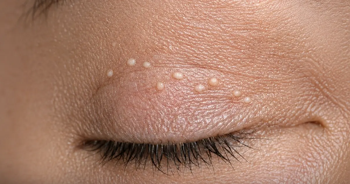 Tiny White Bumps on Your Eyelids? Here’s What They Could Be