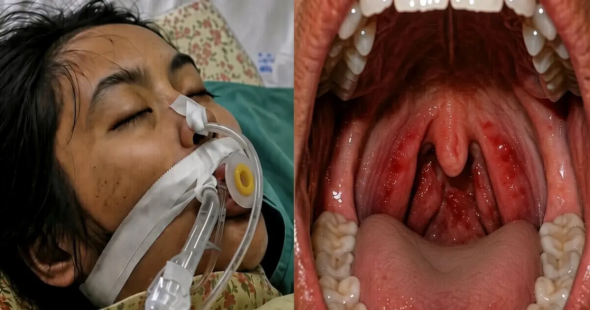 She Thought It Was Just a Sore Throat — Five Days Later, Her Life Was Gone