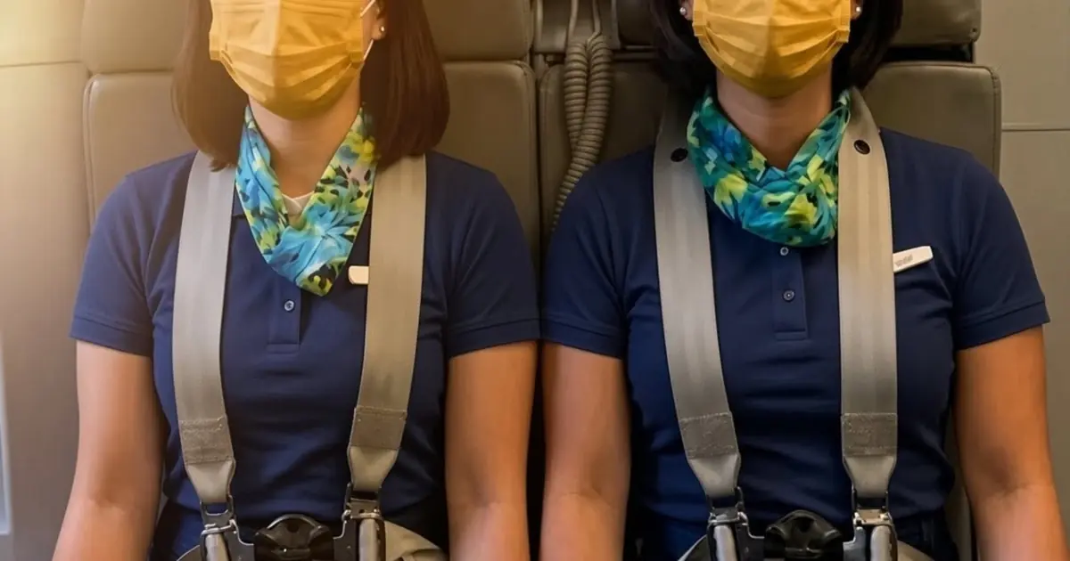 Have You Ever Wondered Why Flight Attendants Sit on Their Hands During Takeoff?