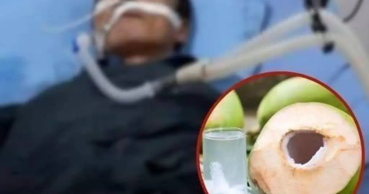 Man D.ie.s After Drinking Coconut Water; Suffers Brain Damage