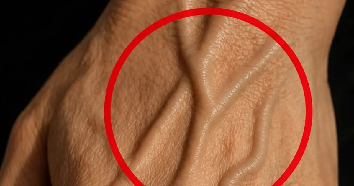 If you have visible veins, it means you are... See more