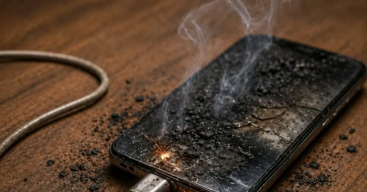 Wa:rning never put the charger like this po... see more👇👇