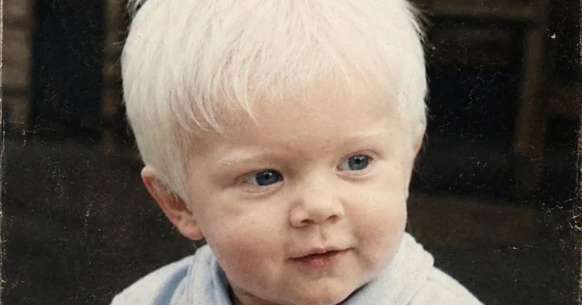 The Boy Born With Remarkably White Hair And How He Looks Today