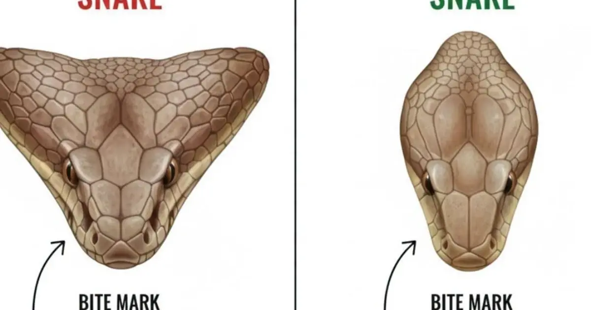 Snake bi.te - don't panic, do the following