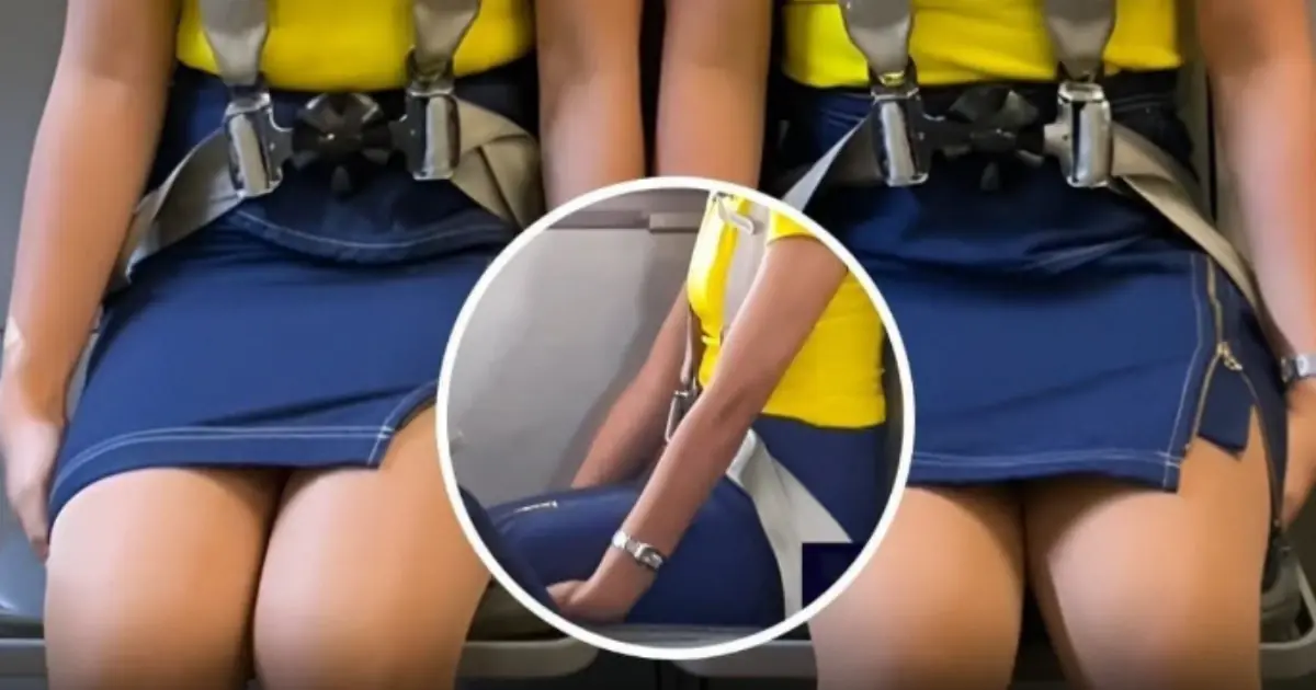 Why Flight Attendants Sit on Their Hands During Takeoff and Landing