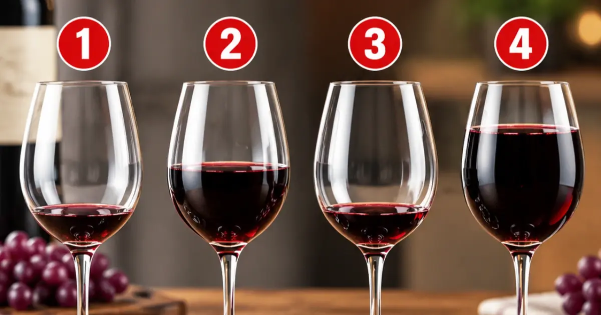 Which Wine Glass Is Filled Correctly? The Answer Depends on More Than You Think