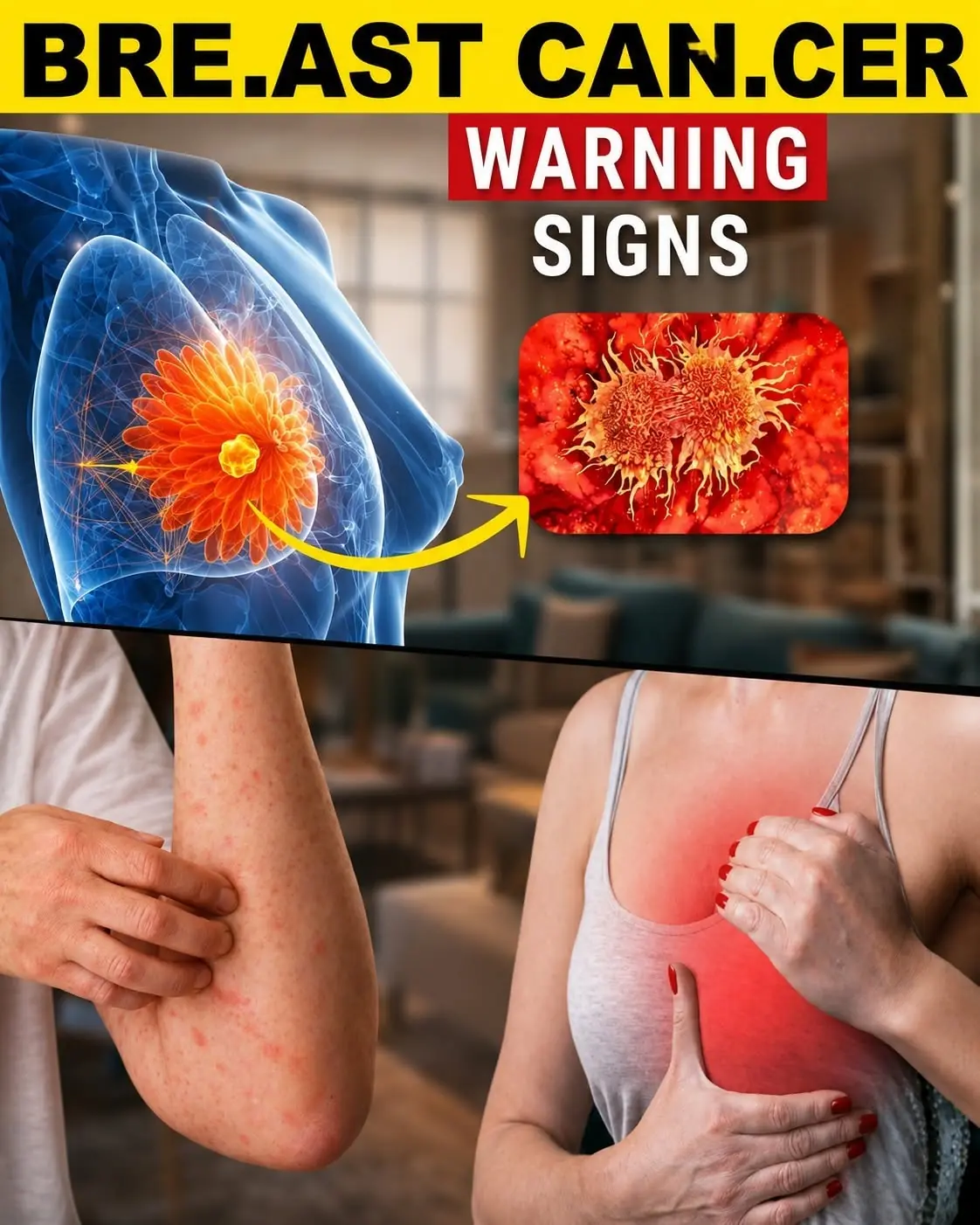 A lump isn't the only symptom. Doctors say these changes deserve attention too.