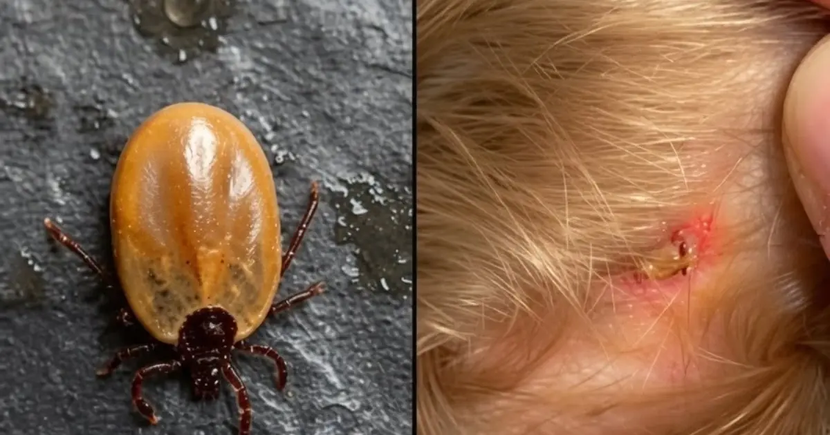 Does anyone know what kind of insect this is? I just found it on my son's head...