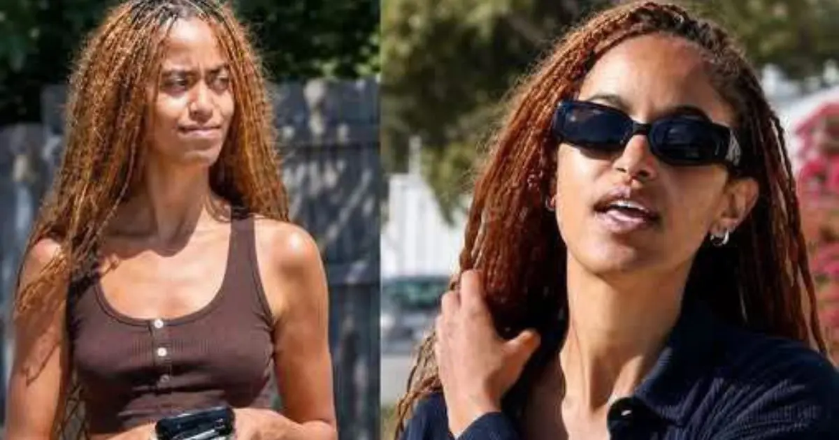 In Los Angeles, Malia Obama was report…