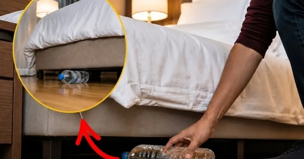 Why Do Smart Travelers Throw a Water Bottle Under the Hotel Bed? The Surprisingly Simple Reason