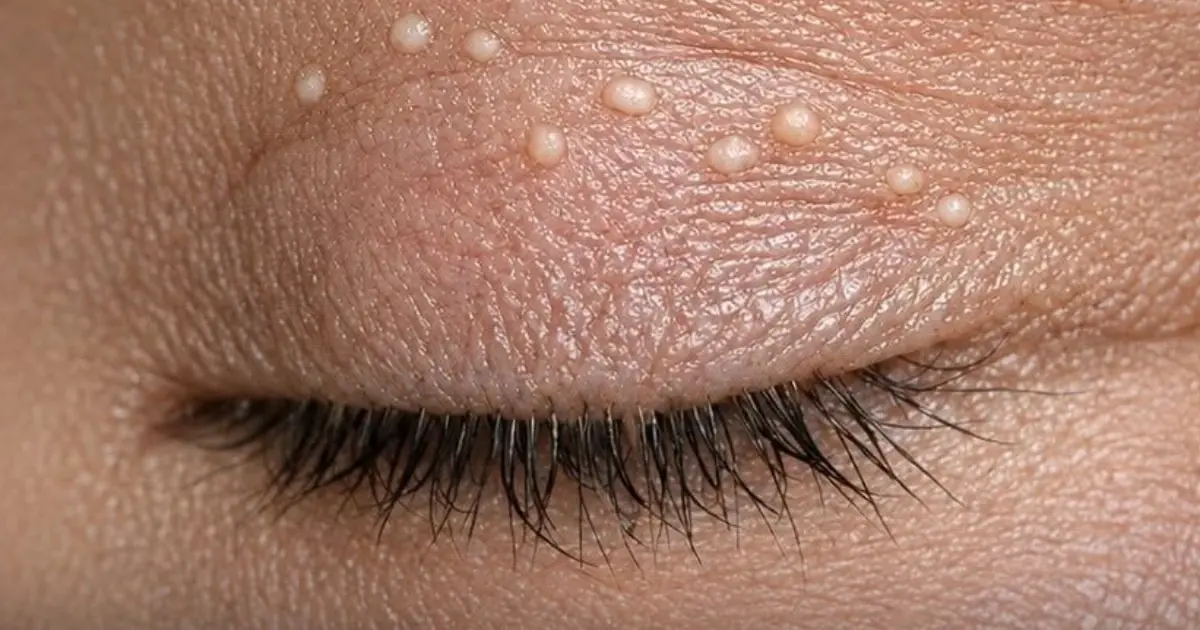 Small White Bumps Around Your Eyes? Here Are Some Possible Causes
