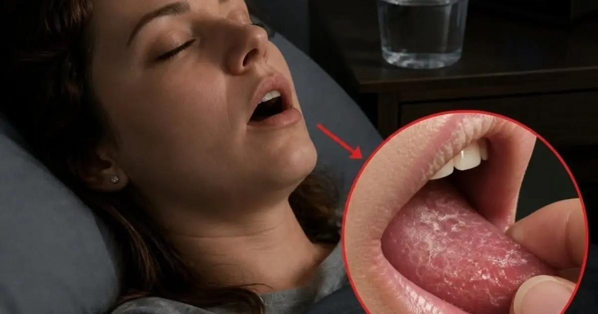Waking up with dry mouth? Here’s what your body might be telling you