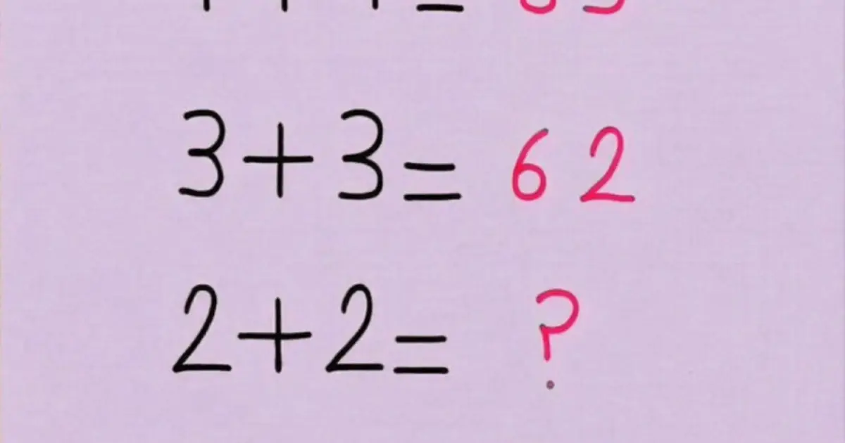 Only Geniuses Can Solve This Math Puzzle in 10 Seconds: Can You?