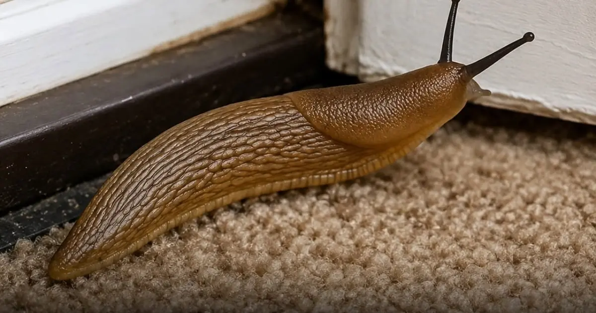 Did you know that when a SLUG visits your house it means that you have...