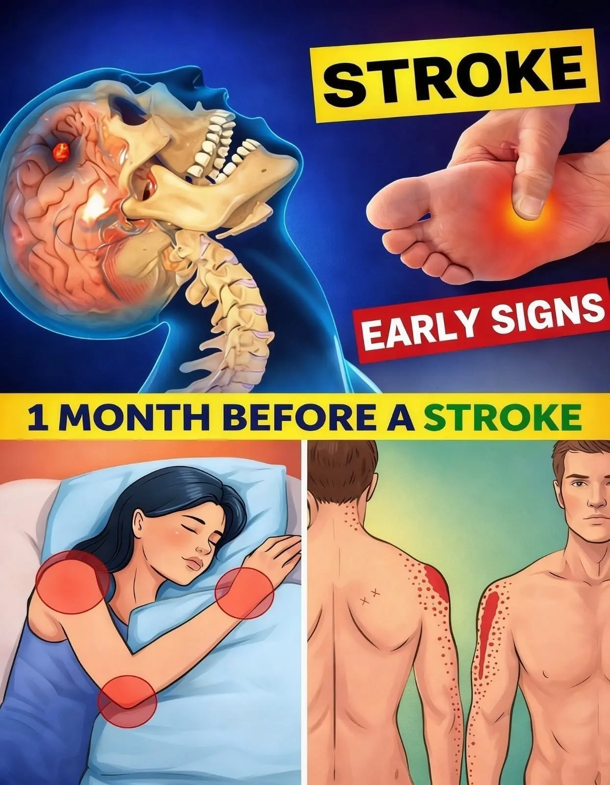 Recognizing early stroke warning signs may help save lives and prevent disability.